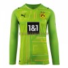 Original Fußballtrikot BVB Borussia Dortmund Torwart 2021-22 Langarm V002 Für Herren